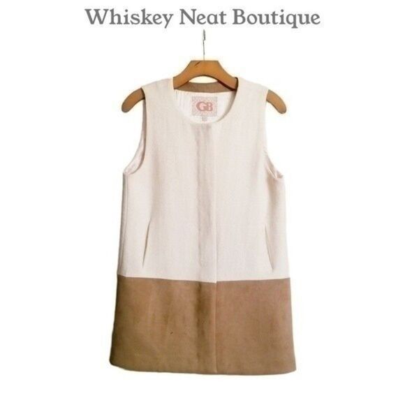 Gianni Bini Color Block Vest or Mini Dress Size Small  8 0081 - Picture 10 of 10